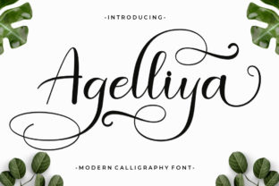Agelliya: A Script Font That Elevates Campaigns