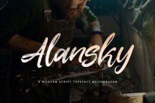 Alansky: A Timeless Script Font for Modern Branding