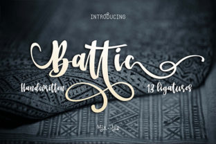 Battic: The Script Font That Elevates Your Brand