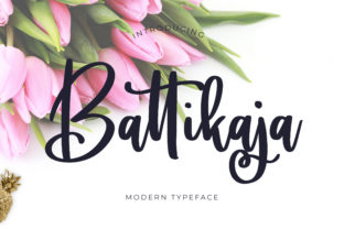 Battikaja: A Script Font for Elegant Digital Design