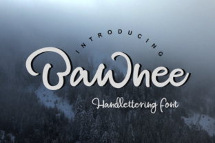 Bawnee: A Handwritten Font for Creative Crafters