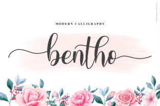 Bentho: A Script Font That Elevates Digital Branding