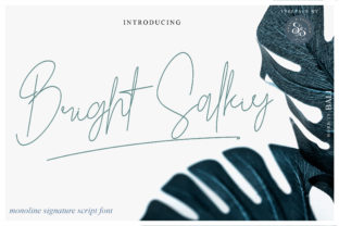 Bright Salkiy Script Font Review