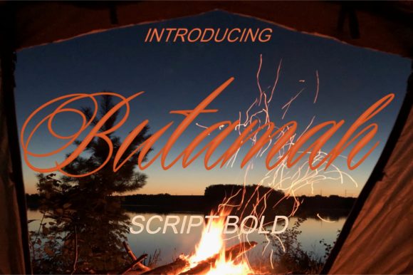 Butamah: A Timeless Script Font for Editorial Design