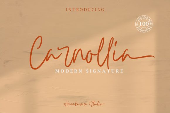 Carnollia: A Font That Breathes Elegance Into Every Craft