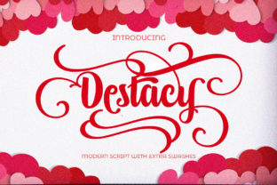 Destacy: A Script Font for Elegant Web Design