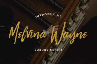 Discover the Beauty of Melvina Wayne Script Font
