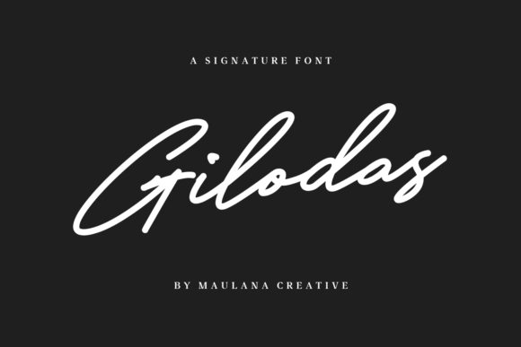 Discover the Power of Gilodas: A Script Font for Digital Impact