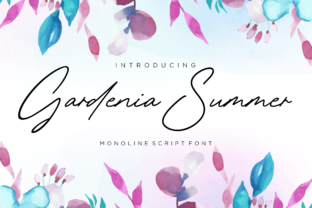 Gardenia Summer: A Script Font with Timeless Charm