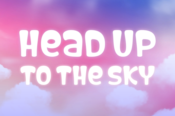 Head Up to the Sky: A Font That Elevates Editorial Design