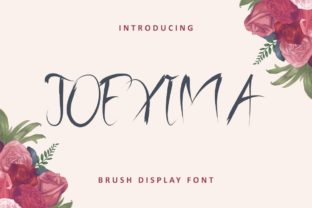 Joexima: A Handwritten Font for Editorial Elegance