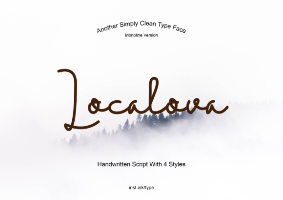 Localova: A Timeless Script Font for Digital Design