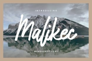 Malikec: A Timeless Handwritten Font for Web Design
