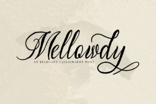 Mellowdy: A Modern Script Font for Digital Design