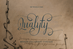 Qualyty: A Script Font That Elevates Campaign Design
