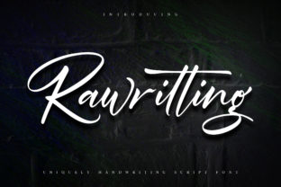 Rawriting: A Charming Handwritten Font for Branding Projects