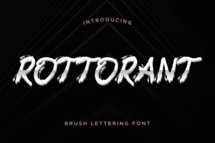 Rottorant: The Font That Adds Mystery to Your Handmade Creations