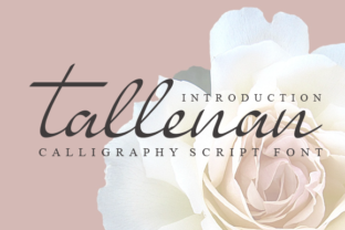 Tallenan: A Timeless Handwritten Font for Editorial Design