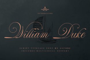 William Duke: A Script Font with Grace and Purpose